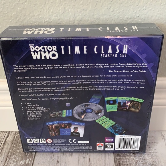 BBC Doctor WHO Time Clash Starter Set Board  Game - Picture 2 of 2
